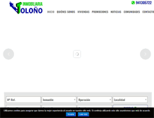 Tablet Screenshot of inmobiliariatolono.es